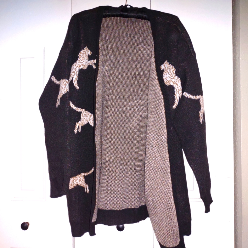 Cheetah cardigan